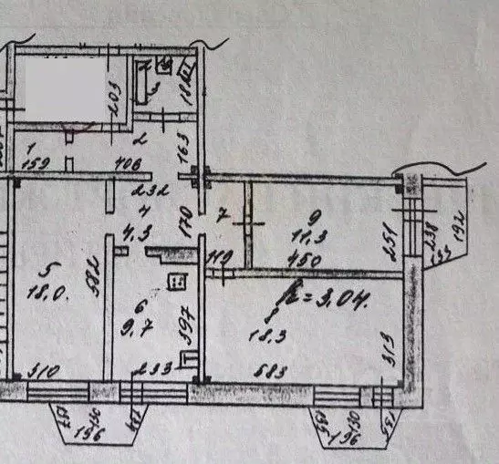 3-к кв. Иркутская область, Иркутск ул. Ивана Франко, 26 (85.8 м) - Фото 2