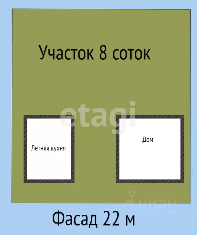 Дом в Краснодарский край, Горячий Ключ  (68 м) - Фото 1