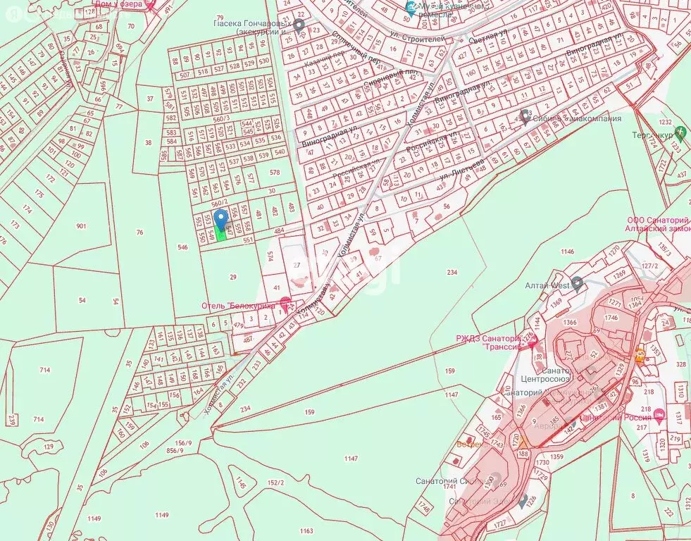 Участок в Белокуриха, улица Листьева (9 м) - Фото 2