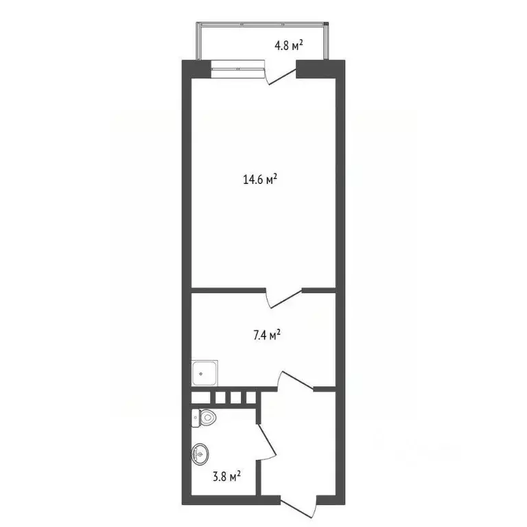 1-к кв. Красноярский край, Красноярск просп. Машиностроителей, 35 ... - Фото 1