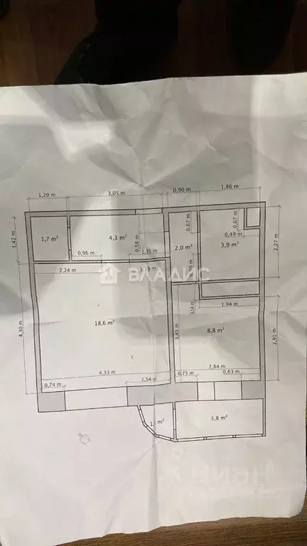 1-к кв. Москва Рублевское ш., 81К2 (44.2 м) - Фото 2