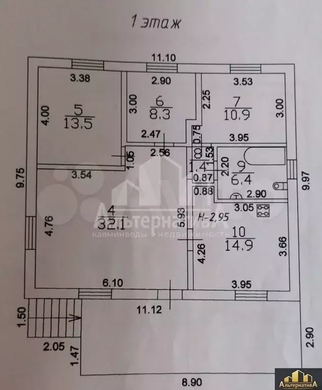 Дом 186 м на участке 4,4 сот. - Фото 0