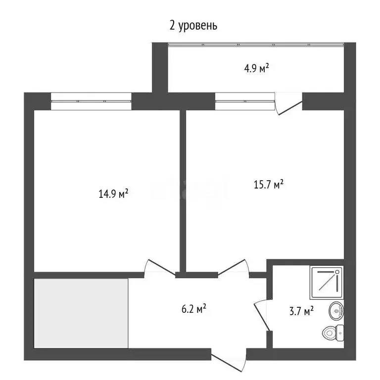 3-комнатная квартира: Тюмень, Заречный проезд, 14 (85 м) - Фото 2