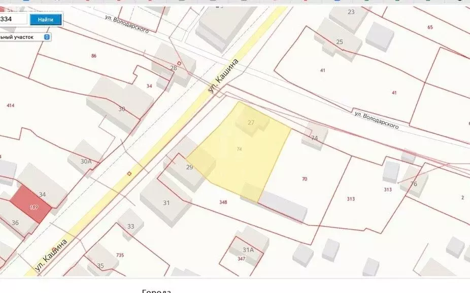 Участок в Богородск, улица Кашина, 27 (7.97 м) - Фото 1