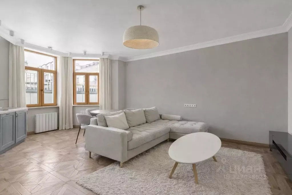 3-к кв. Москва пер. Печатников, 3С1 (89.9 м) - Фото 2