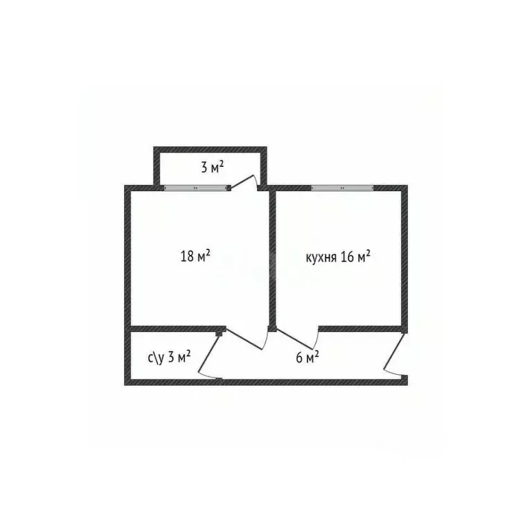 1-к кв. Дагестан, Махачкала ул. Московская, 49к2 (46.0 м) - Фото 2