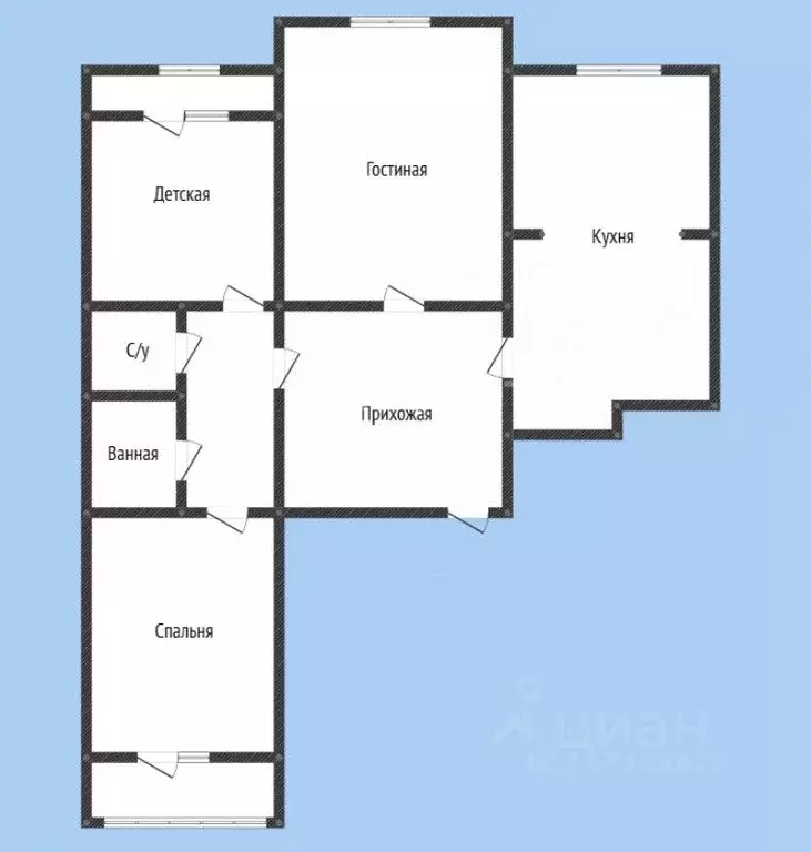 3-к кв. Дагестан, Махачкала Научный Городок мкр, ул. Абдуразака ... - Фото 2