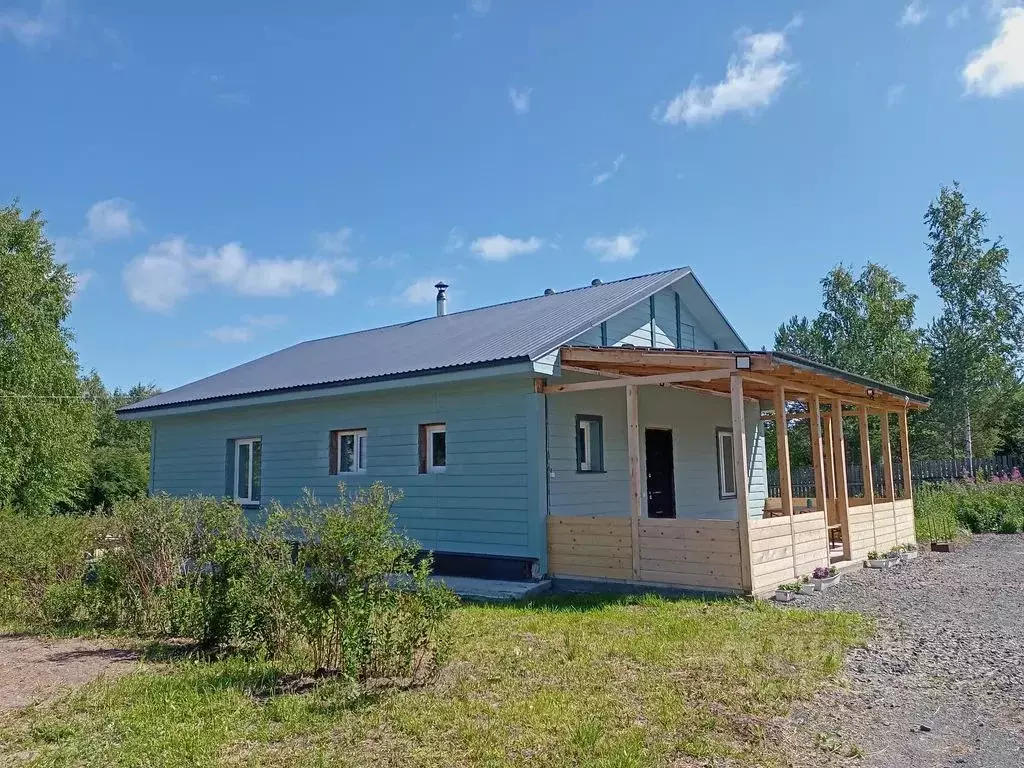 Дом в Карелия, Прионежский район, Заозерское с/пос, д. Суйсарь, Север ... - Фото 1