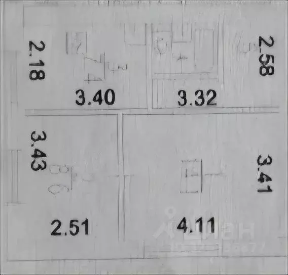2-к кв. Москва Русаковская ул., 9 (37.5 м) - Фото 2
