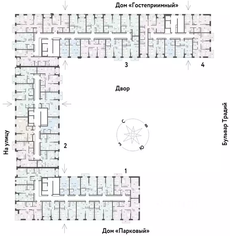 3-к кв. Тюменская область, Тюмень ул. Новоселов, 100 (59.77 м) - Фото 1