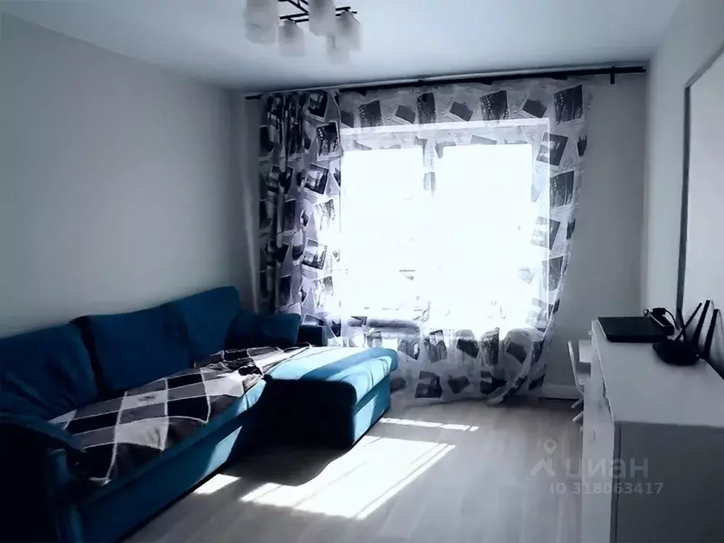 Квартира, 1 комната, 37.7 м - Фото 0