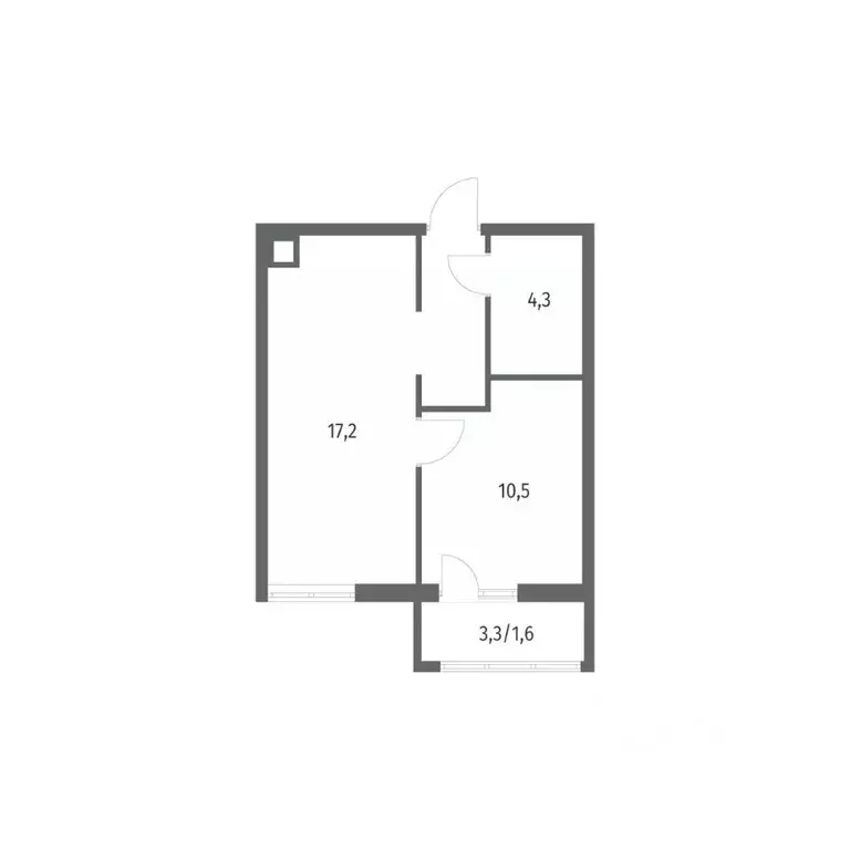 1-к кв. Калининградская область, Гурьевск Риверпарк жилой комплекс ... - Фото 0