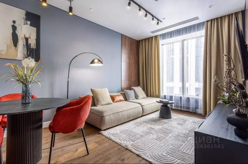 3-к кв. Москва пл. Курского Вокзала, 1 (61.0 м) - Фото 1