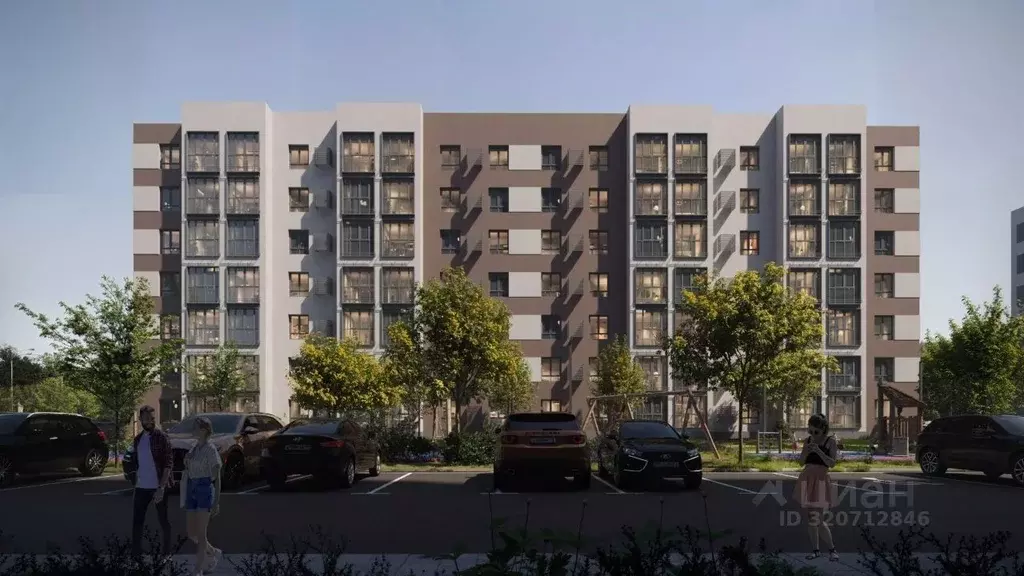 2-к кв. Ульяновская область, Ульяновск Киндяковка мкр, Заря жилой ... - Фото 2