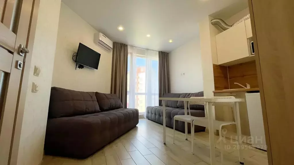 Студия Краснодарский край, Сочи ул. Ленина, 284Г/4 (23.0 м) - Фото 0