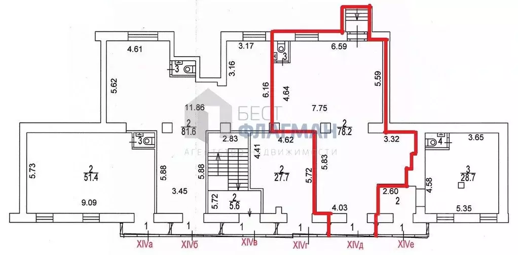 Помещение свободного назначения в Москва Автозаводская ул., 13/1 (83 ... - Фото 2