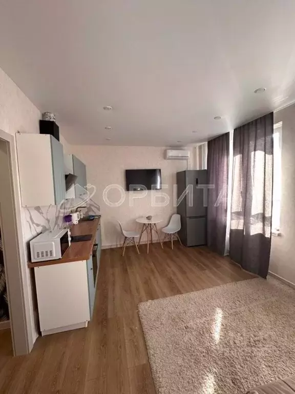 Студия Тюменская область, Тюмень ул. Фармана Салманова, 17 (26.2 м) - Фото 1