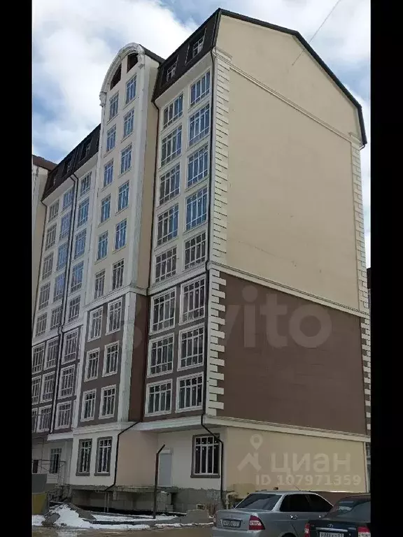 1-к кв. Кабардино-Балкария, Нальчик ул. Тлостанова, 32Д (52.0 м) - Фото 1