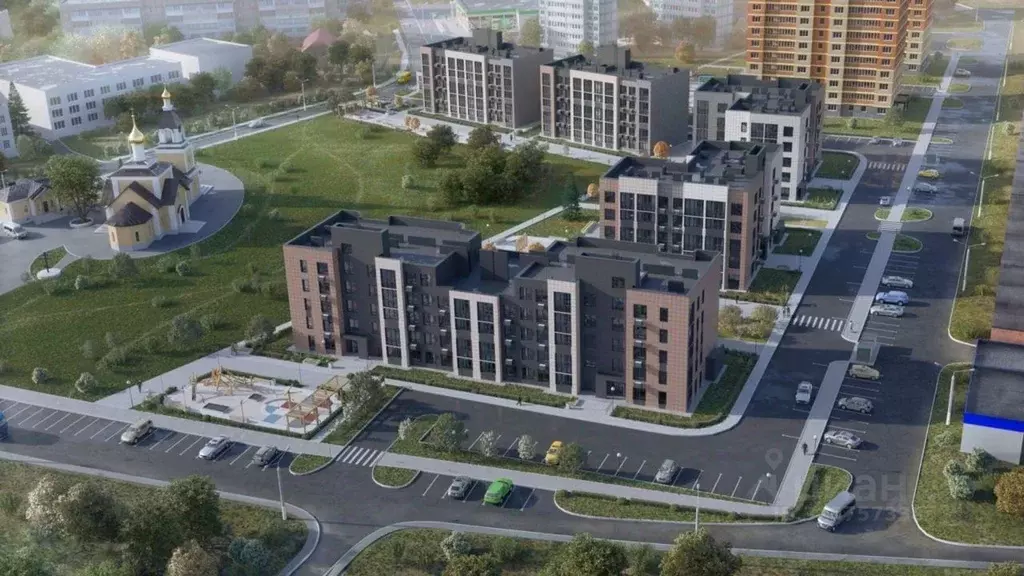 1-к кв. Калужская область, Кременки г. Жуковский муниципальный округ, ... - Фото 1