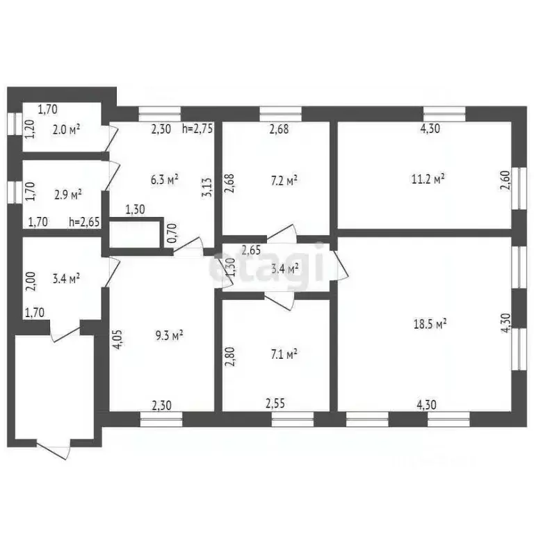 Дом в Кемеровская область, Кемерово ул. 12-я Линия (80 м) - Фото 2