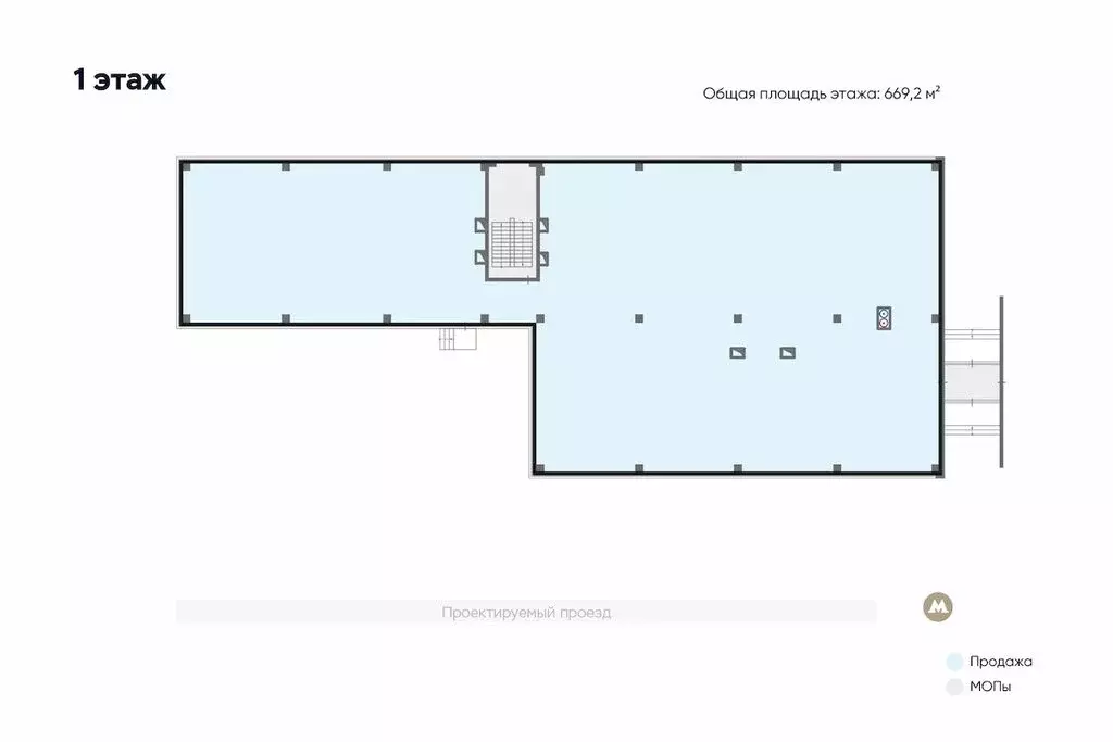 Помещение свободного назначения (2007.6 м) - Фото 0