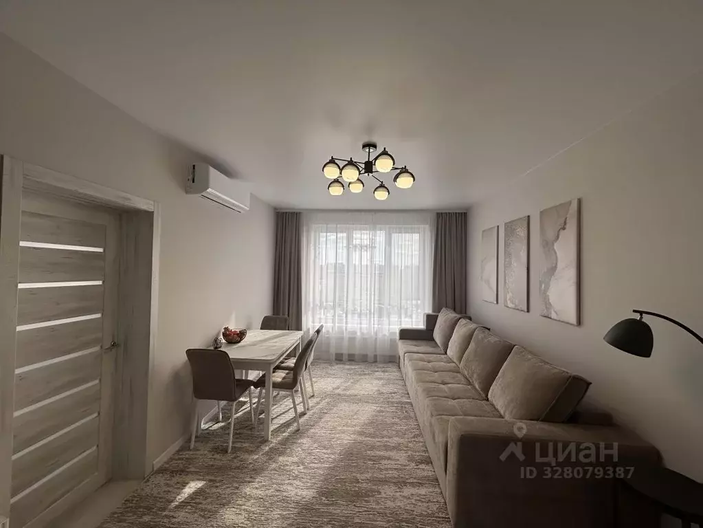 2-к кв. Тюменская область, Тюмень ул. Пожарных и Спасателей, 1к1 (64.0 ... - Фото 2