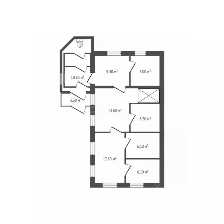 Дом в Брянская область, Погар рп ул. Урицкого (82 м) - Фото 2