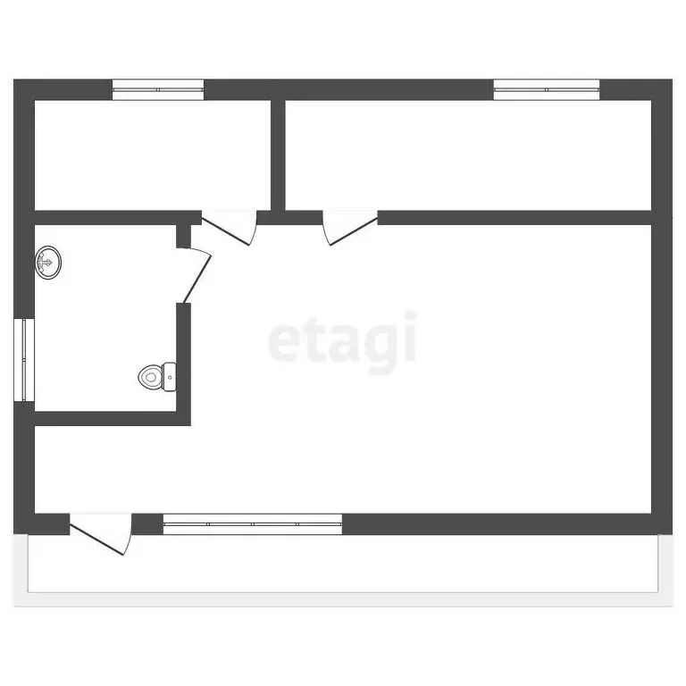 Дом в Шерегеш, Рябиновая улица (50 м) - Фото 1