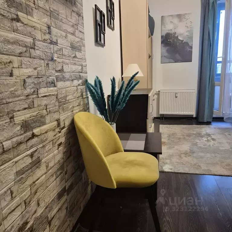 Студия Санкт-Петербург ул. Генерала Кравченко, 3к1 (24.0 м) - Фото 1