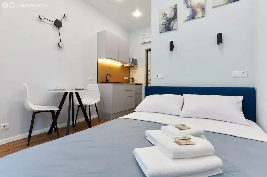 Квартира-студия: Сочи, микрорайон Новый Сочи, улица Пирогова, 26Б/1 ... - Фото 1