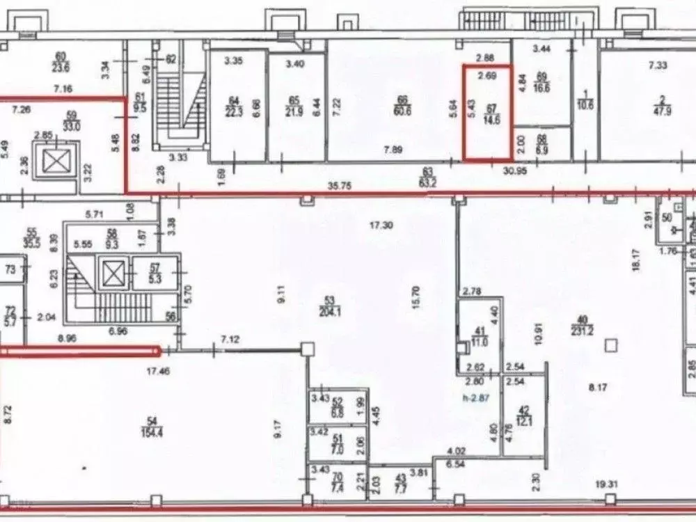 Торговая площадь в Москва Строгинский бул., 1к2 (818 м) - Фото 1