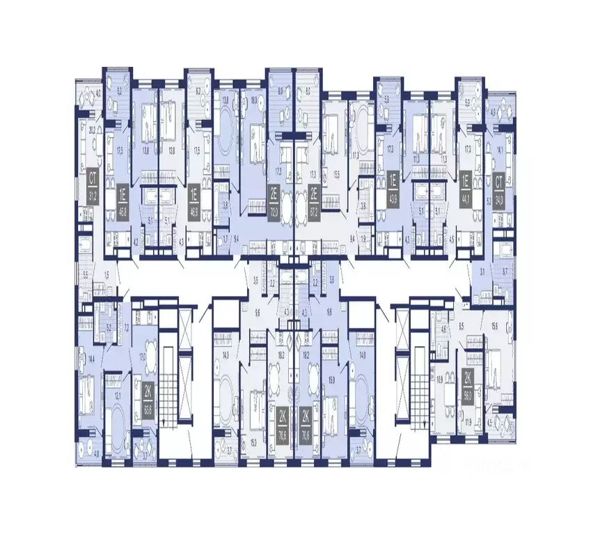 2-к кв. Тюменская область, Тюменский муниципальный округ, д. Дербыши ... - Фото 2