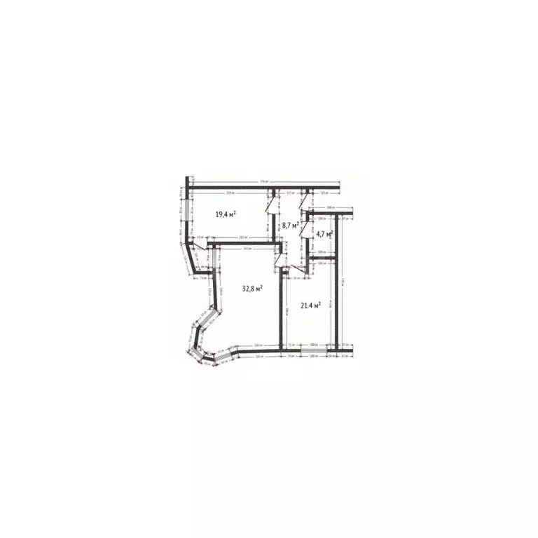 2-к кв. Дагестан, Махачкала ул. Мекегинская, 39 (87.0 м) - Фото 2