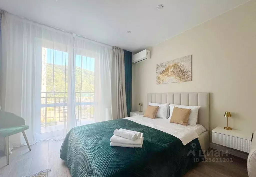 Студия Краснодарский край, Сочи ул. Искры, 88к3 (27.0 м) - Фото 2