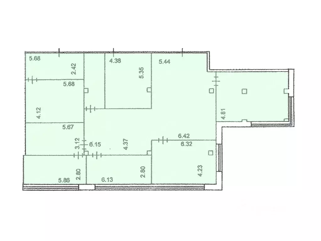 Офис в Москва ул. Генерала Тюленева, 4АС3 (297 м) - Фото 1