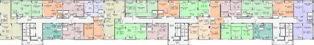 2-к кв. Нижегородская область, Нижний Новгород Кузнечиха Город жилой ... - Фото 1