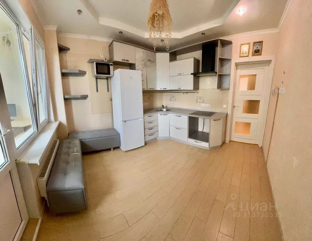 Квартира, 1 комната, 43.9 м - Фото 0