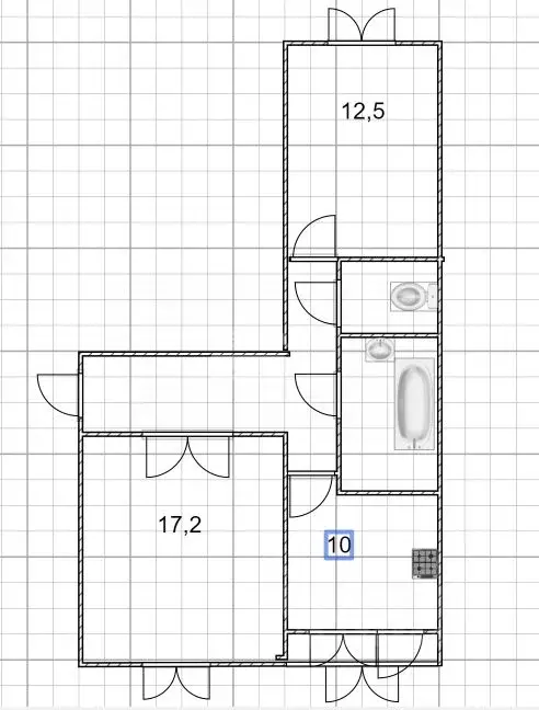 2-к кв. Ульяновская область, Ульяновск Камышинская ул., 69 (52.4 м) - Фото 1