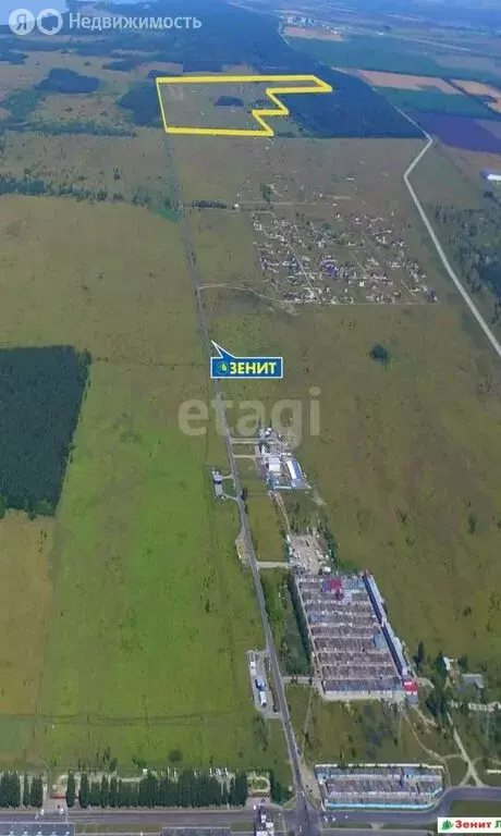 Участок в село Архангельское, Береговая улица (8 м) - Фото 1
