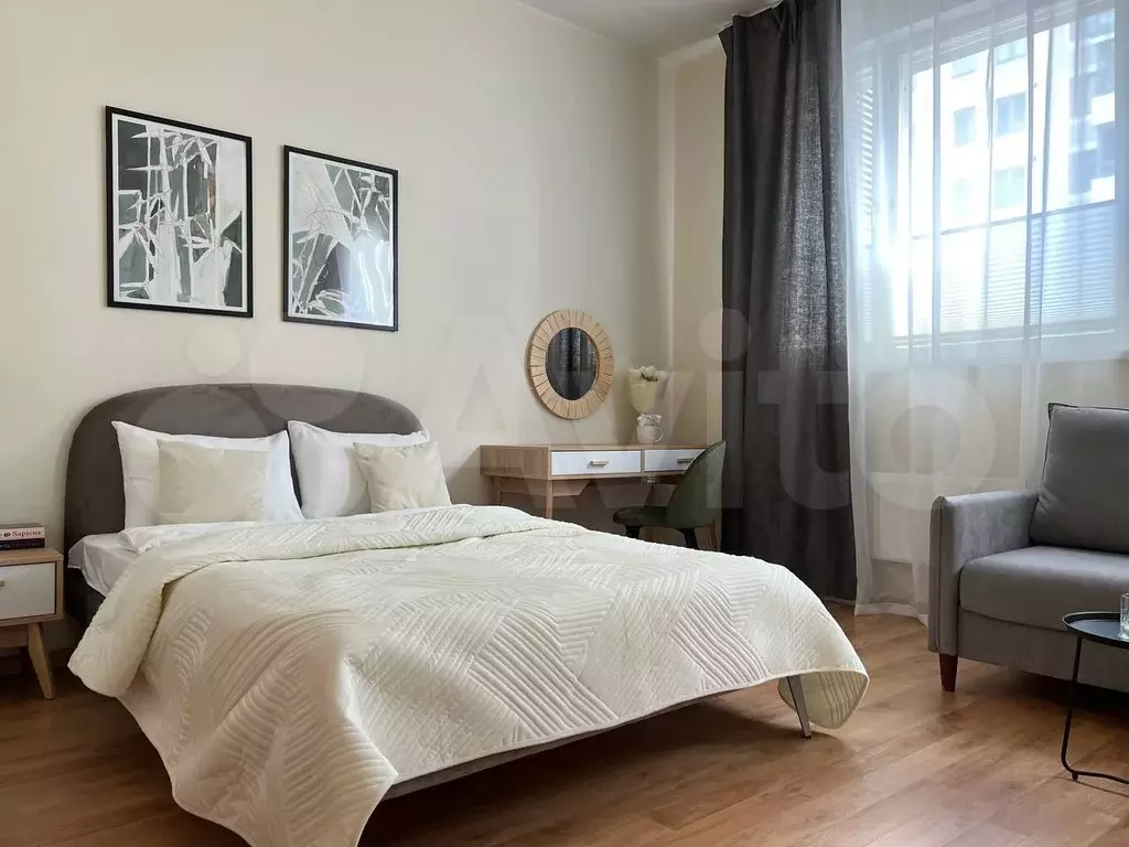 Квартира-студия, 32,3 м, 1/10 эт. - Фото 0