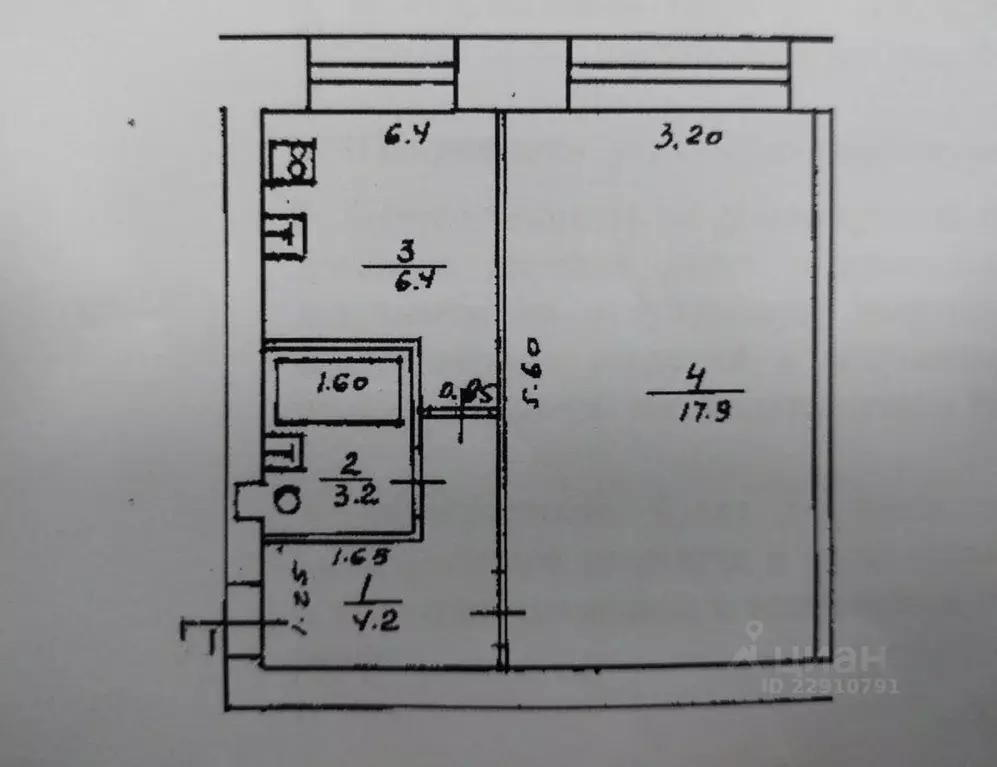 1-к кв. Башкортостан, Уфа Черниковская ул., 42 (31.7 м) - Фото 1