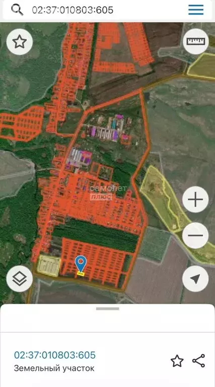 Участок в Мелеузовский район, Корнеевский сельсовет (15 м) - Фото 1