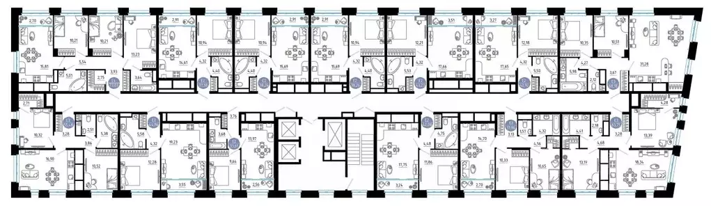 2-к кв. Рязанская область, Рязань ул. Ленинского Комсомола (68.18 м) - Фото 2