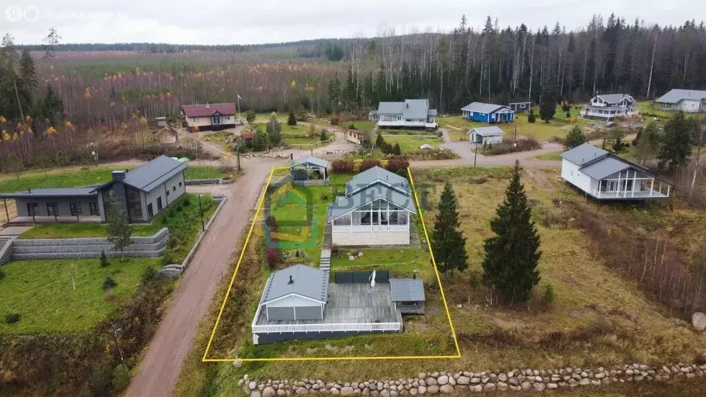 Дом в Выборгский район, Полянское сельское поселение, территория ... - Фото 1