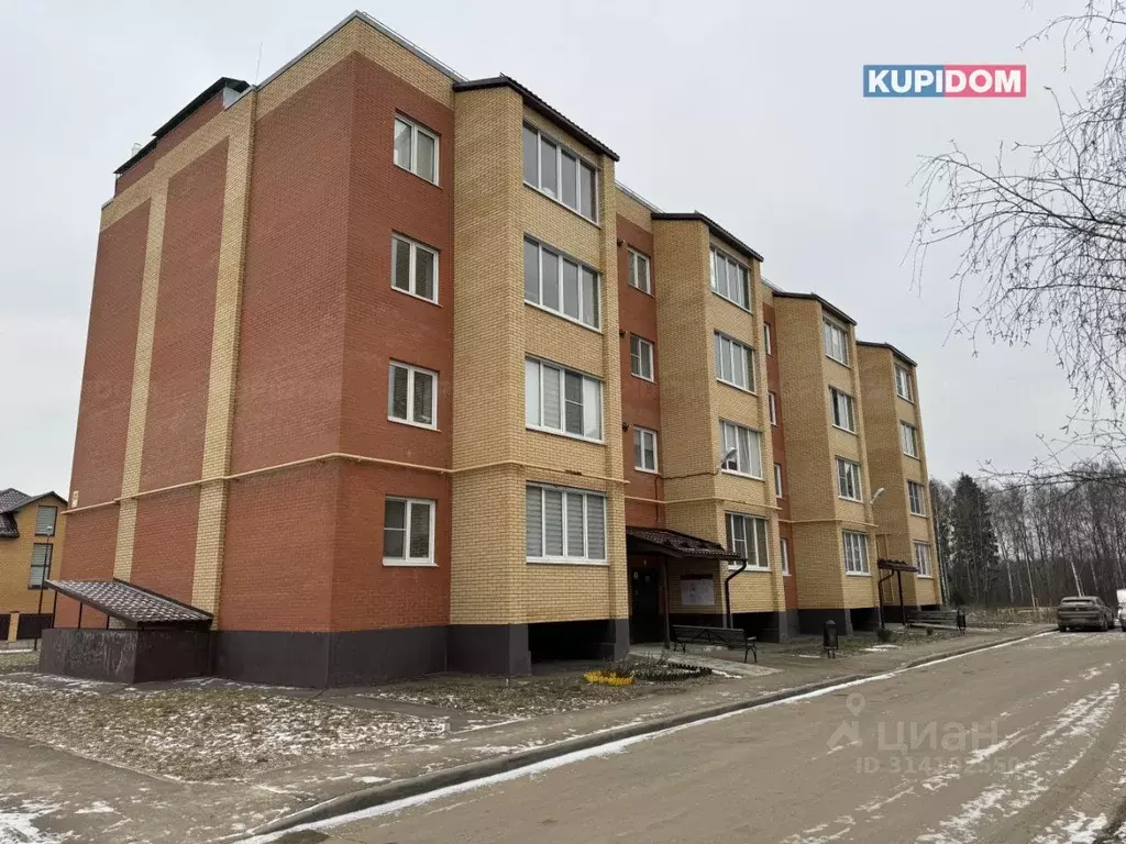 2-к кв. Калужская область, Боровский муниципальный округ, д. Кабицыно ... - Фото 1