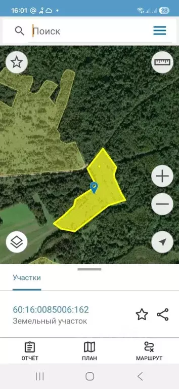 Участок в Псковская область, Плюсский муниципальный округ, д. Модолицы ... - Фото 1