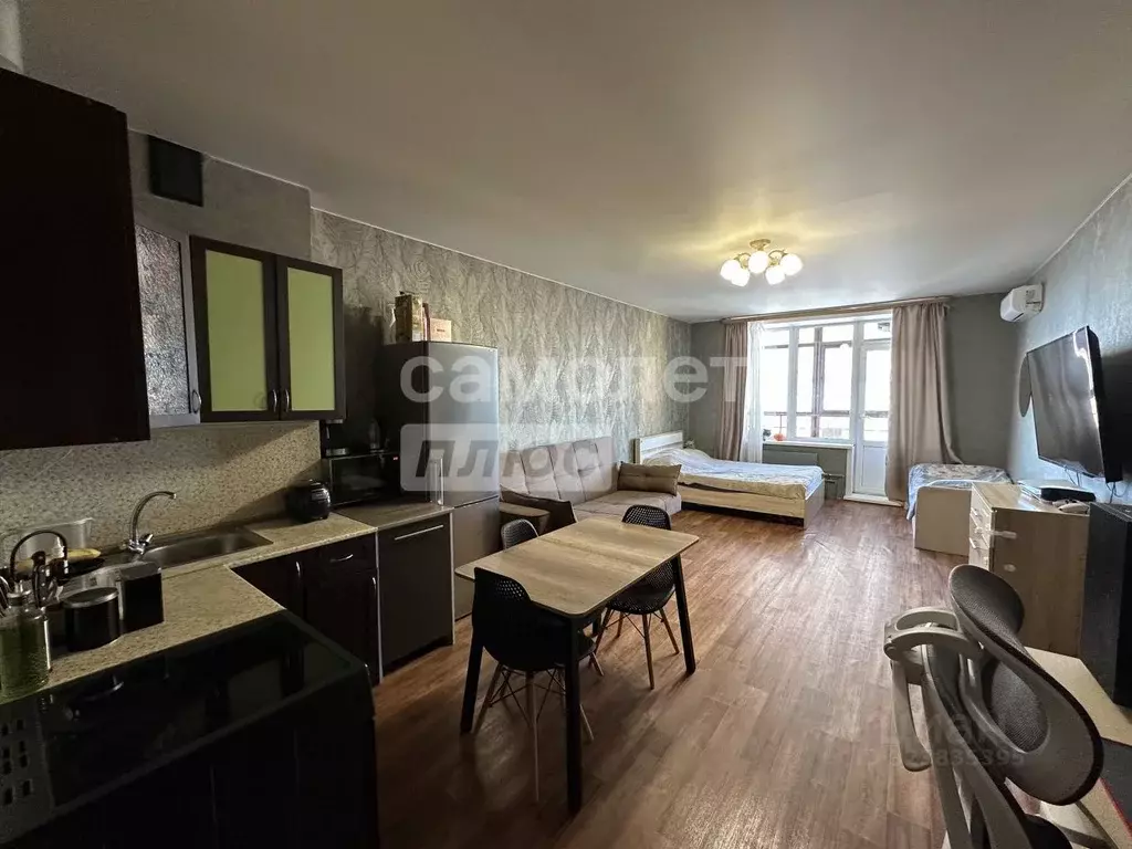 Студия Иркутская область, Иркутск Дальневосточная ул., 164/3 (41.6 м) - Фото 2