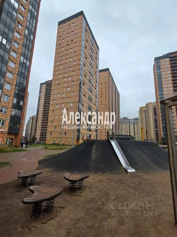 1-к кв. Санкт-Петербург пос. Парголово, ул. Шишкина, 293 (40.4 м) - Фото 2