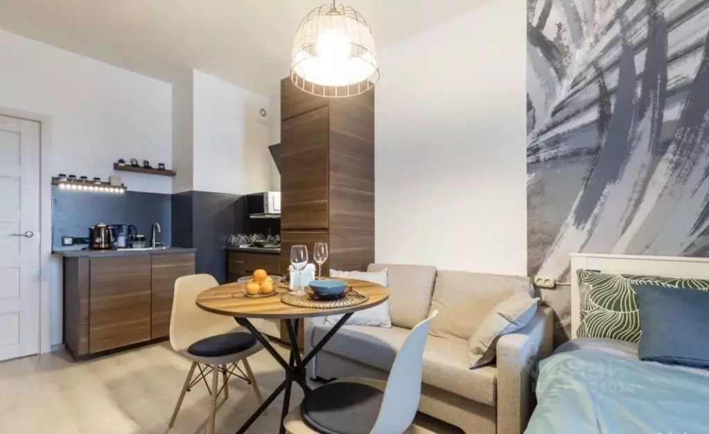 Студия Санкт-Петербург Кузнецовская ул., 58к1 (24.7 м) - Фото 1