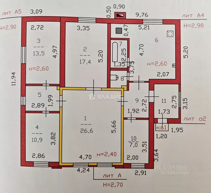 Дом в Пензенская область, Пенза Придорожная ул., 26 (109 м) - Фото 2